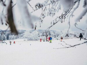 Skischule am Skilift Schwarzenbach am Wald